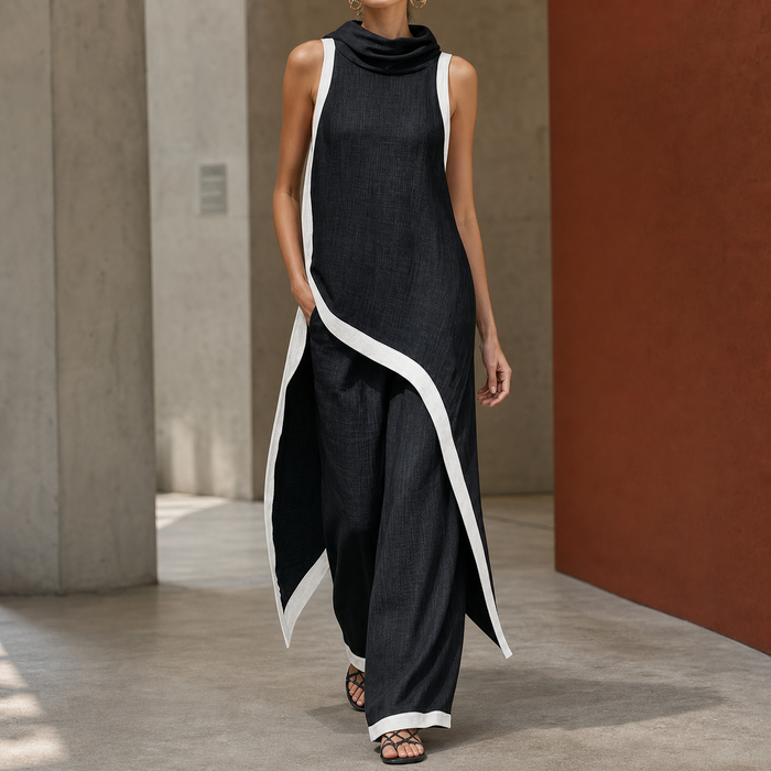 Carmen Asymmetric Pant Set