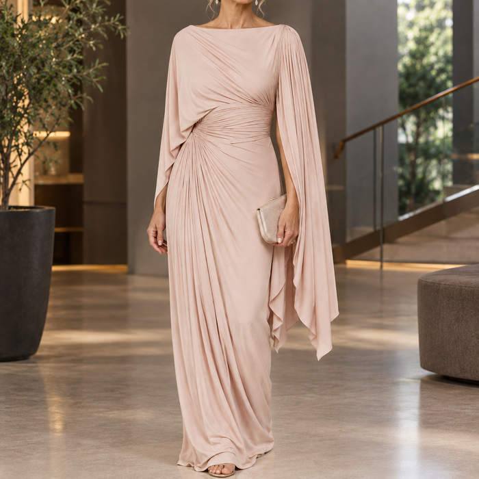 Sabine Draped Maxi Dress