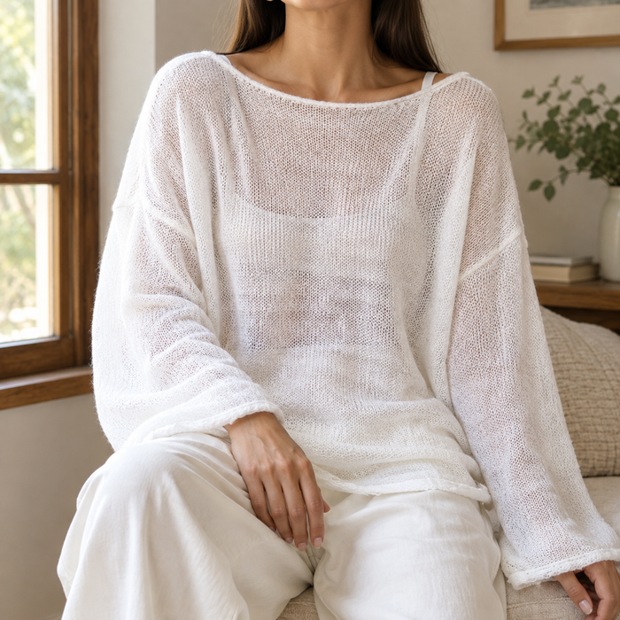 Iolanthe Relaxed Knit Top