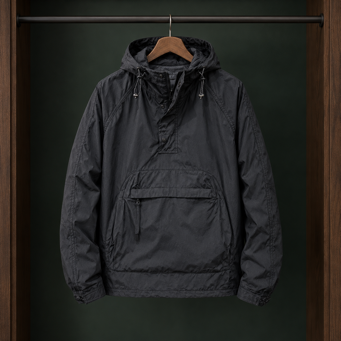 Dylan Anorak Jacket - Black