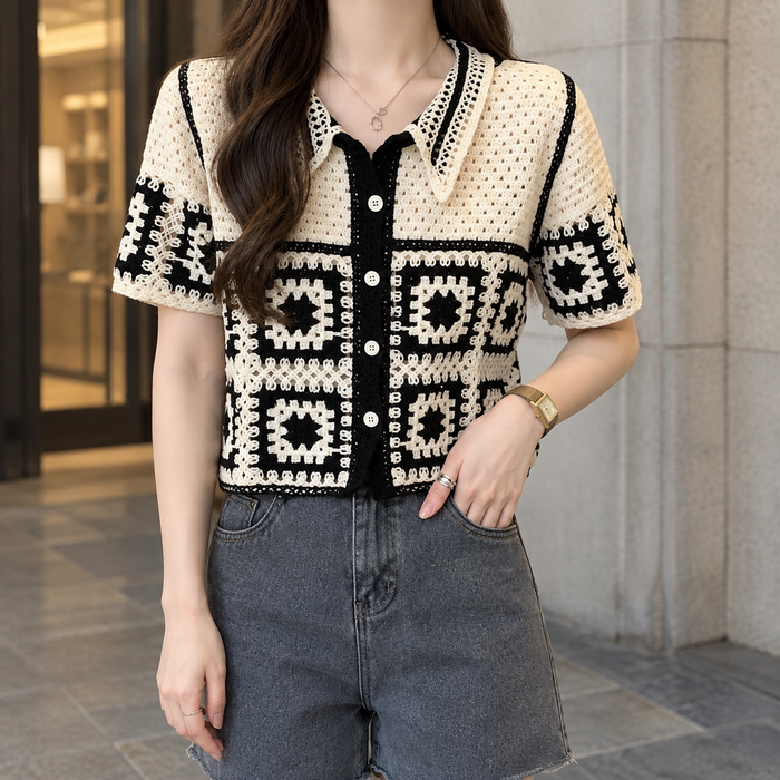 Zoe Crochet Cardigan