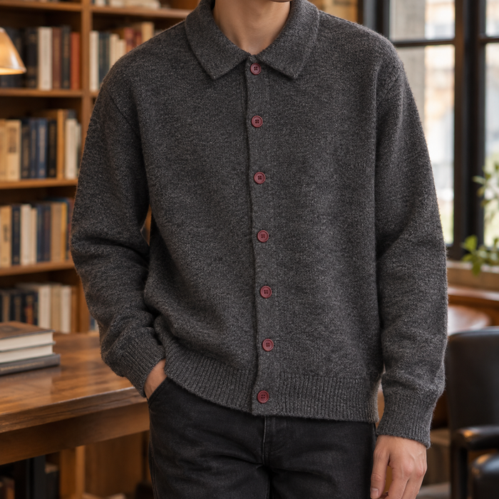 Luca Collared Cardigan