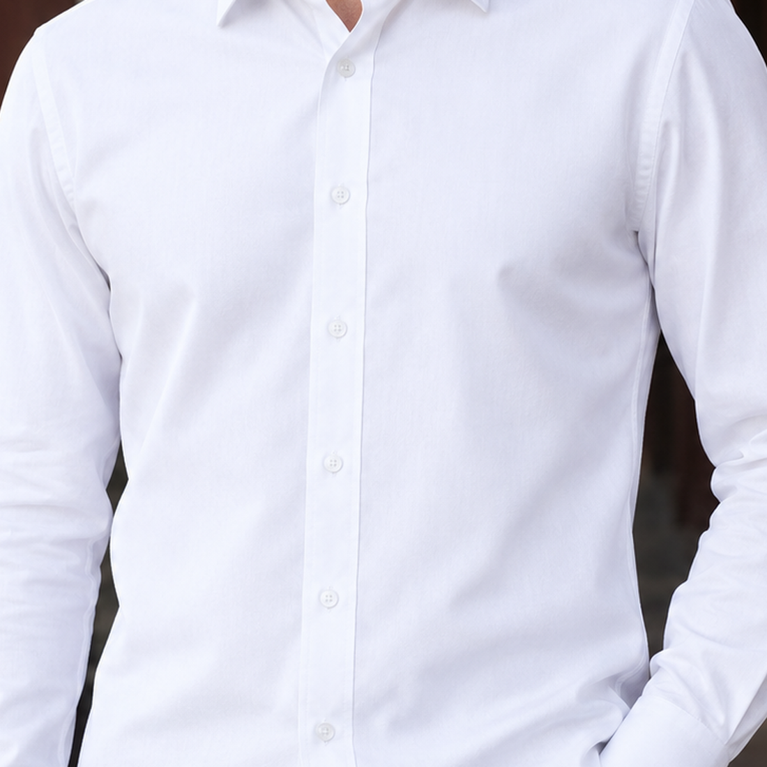 Harris Point Collar Shirt - Lead Product Detail