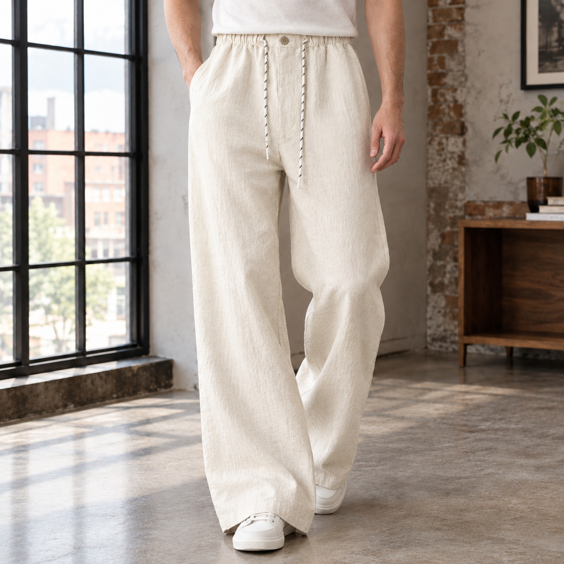 Waldemar Wide Leg Pants - Lead Product Detail