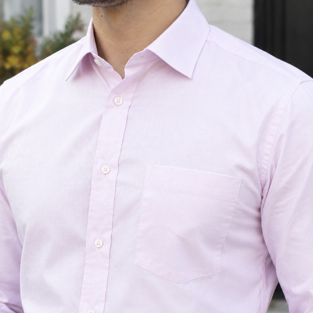 Maurice Tailored Shirt - Lead Product Detail
