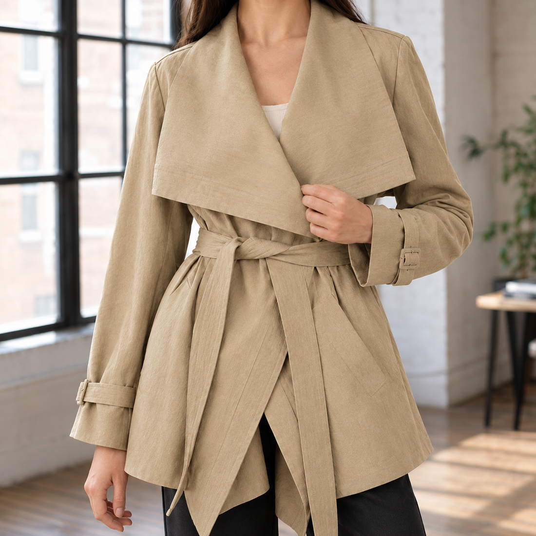 Rowena Waterfall Jacket - Lead Product Detail