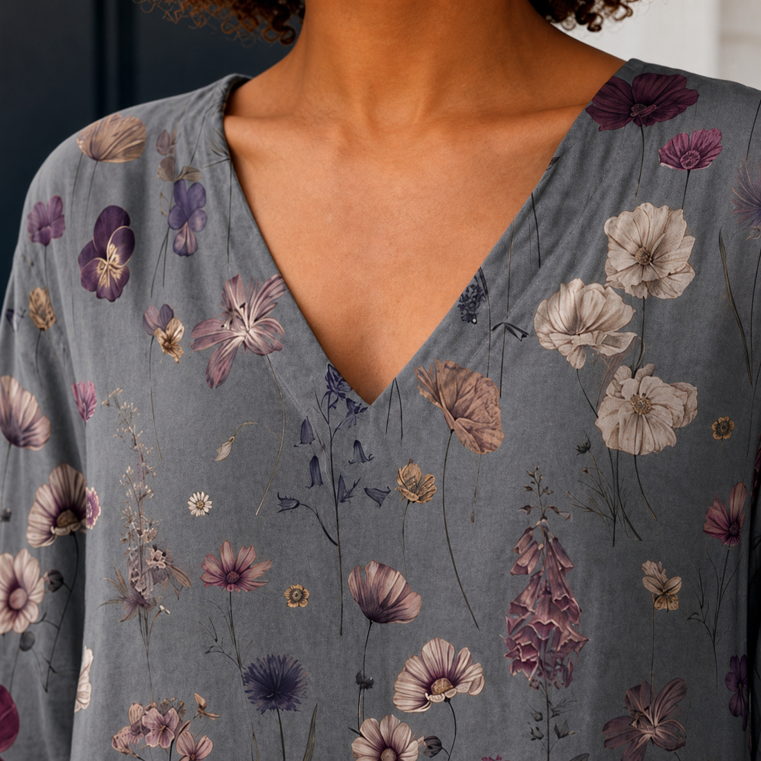 Fenella Relaxed Tunic - Lead Product Detail
