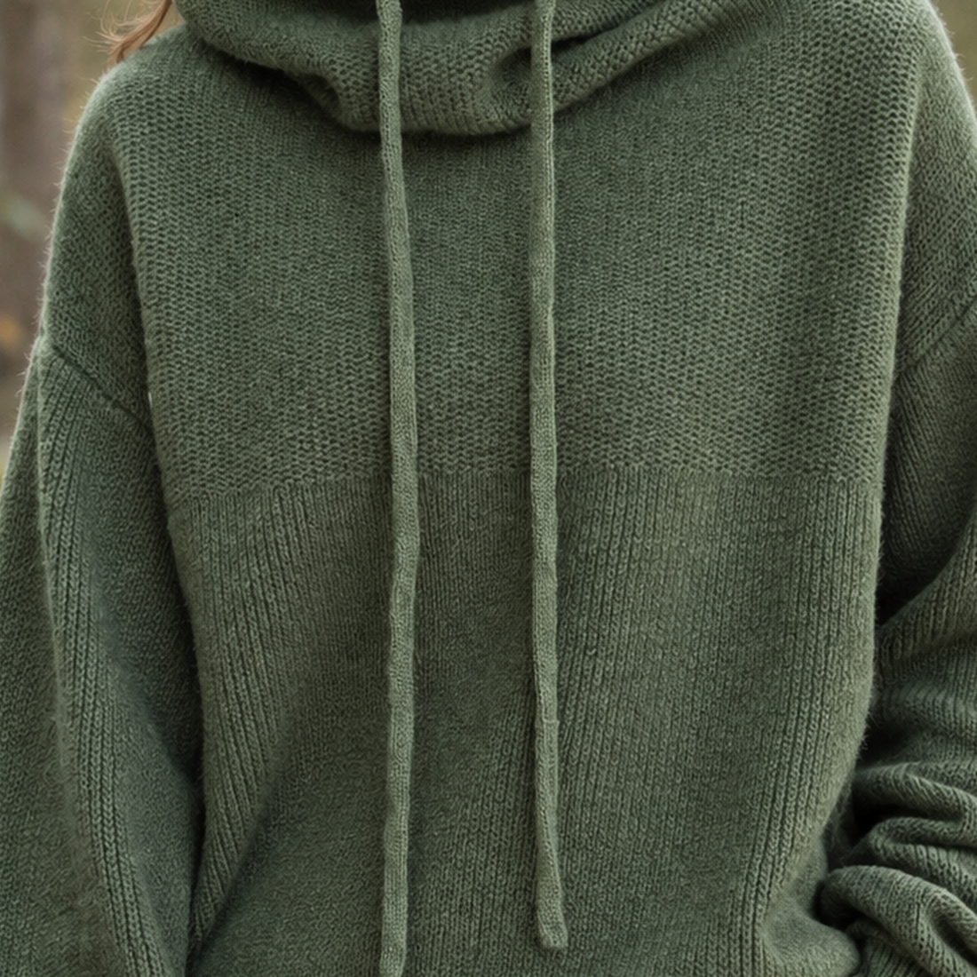 Ines Cowl Neck Sweater - Lead Product Detail