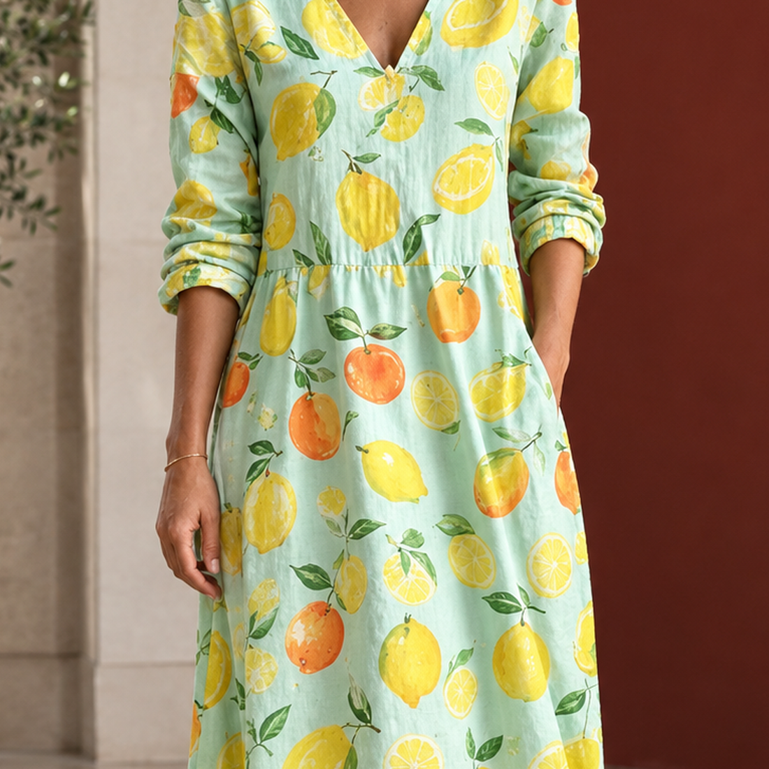 Lillian Relaxed Maxi Dress - Lead Product Detail