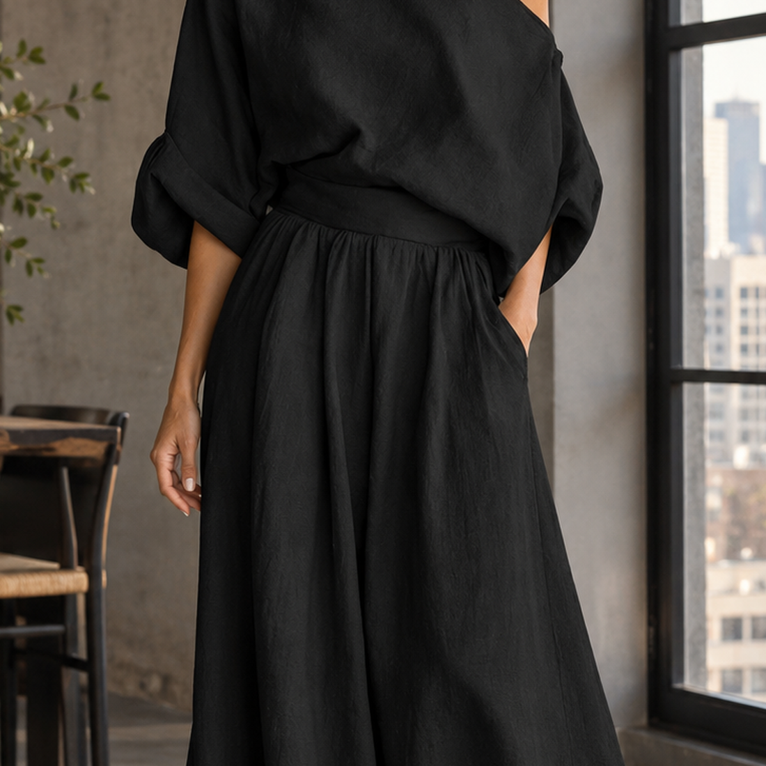 Clarisse Off-Shoulder Set - Lead Product Detail