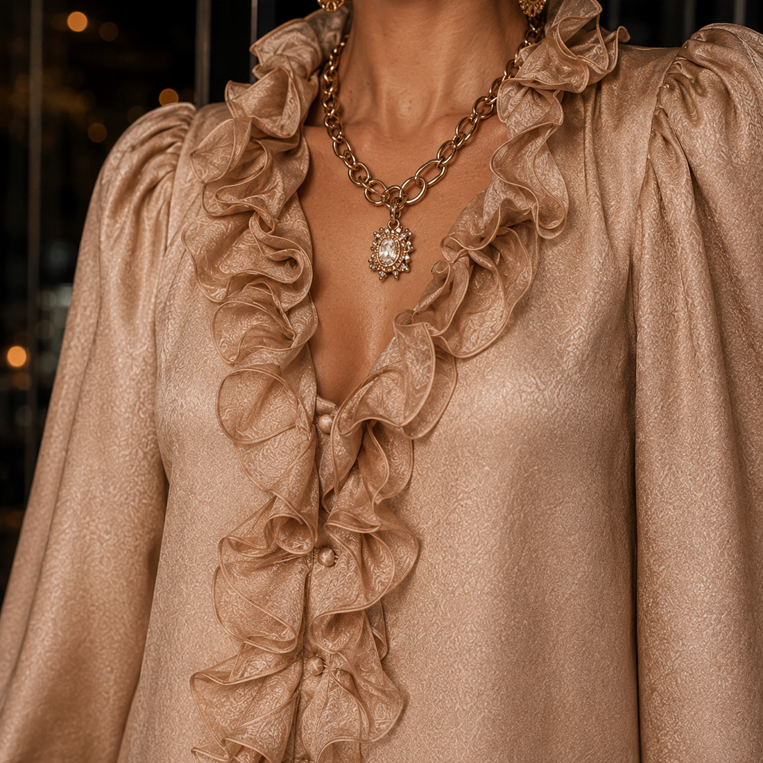 Nerissa Ruffle Mini Dress - Lead Product Detail