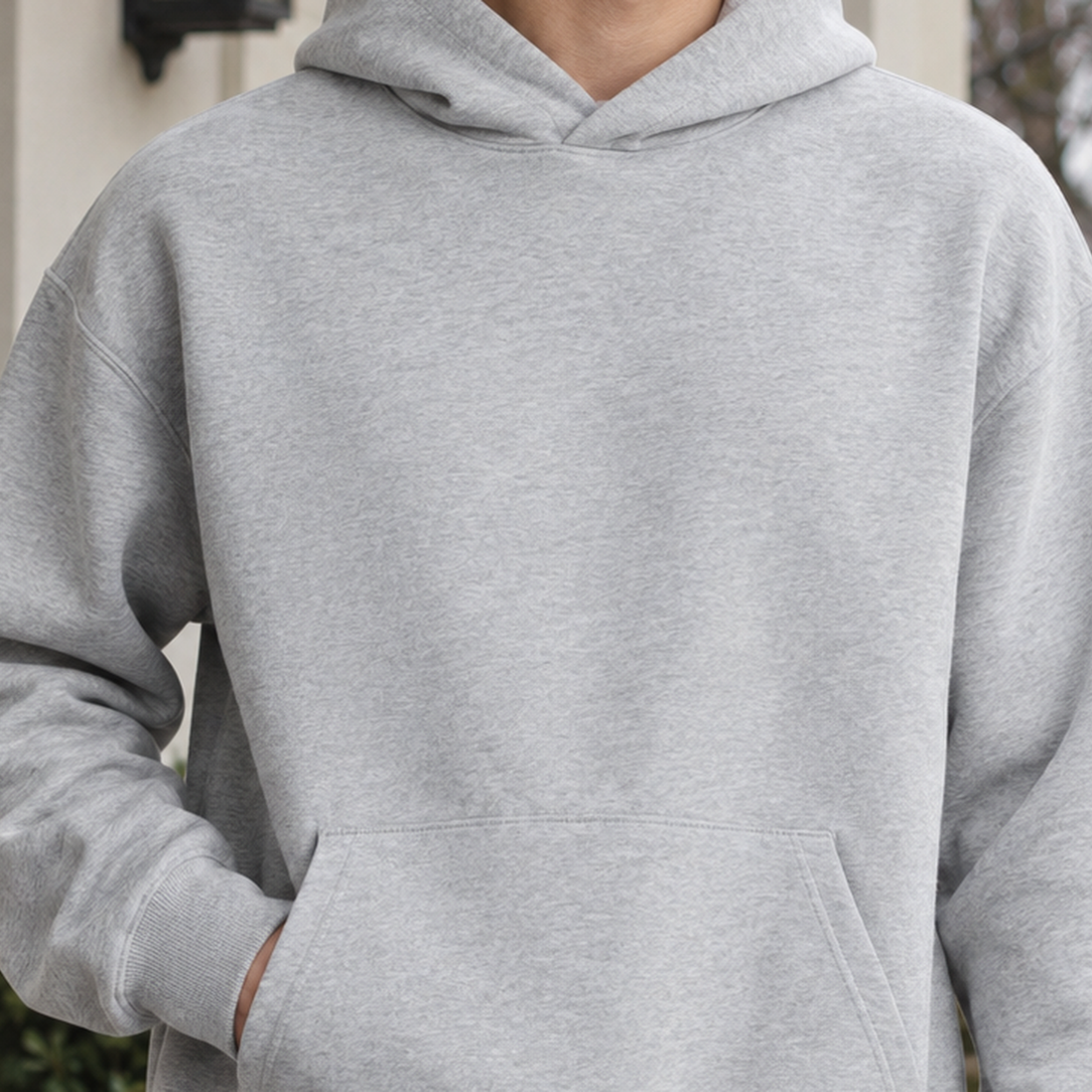 Evander Oversized Hoodie - Lead Product Detail