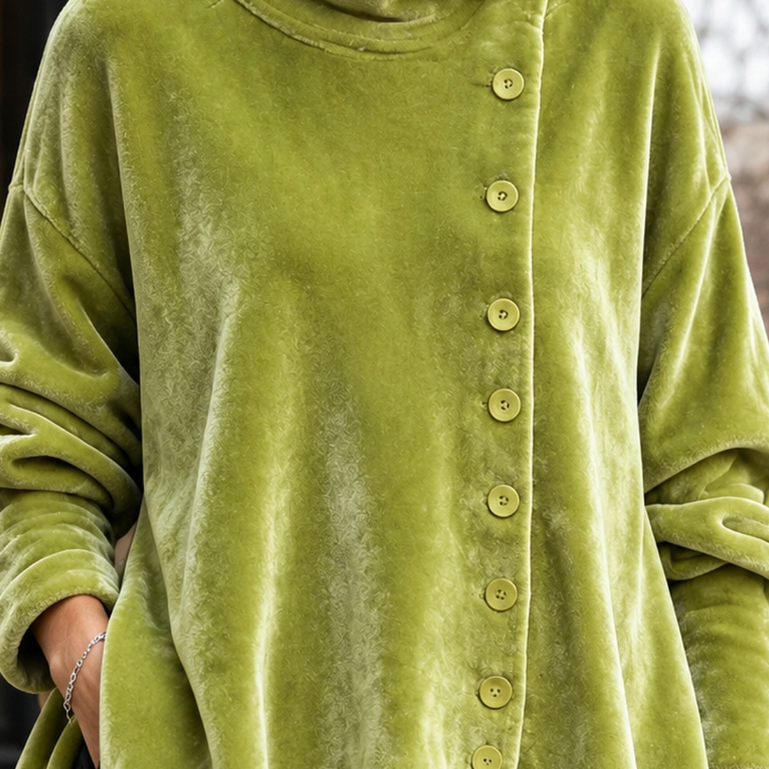Maya Velvet Cardigan - Lead Product Detail