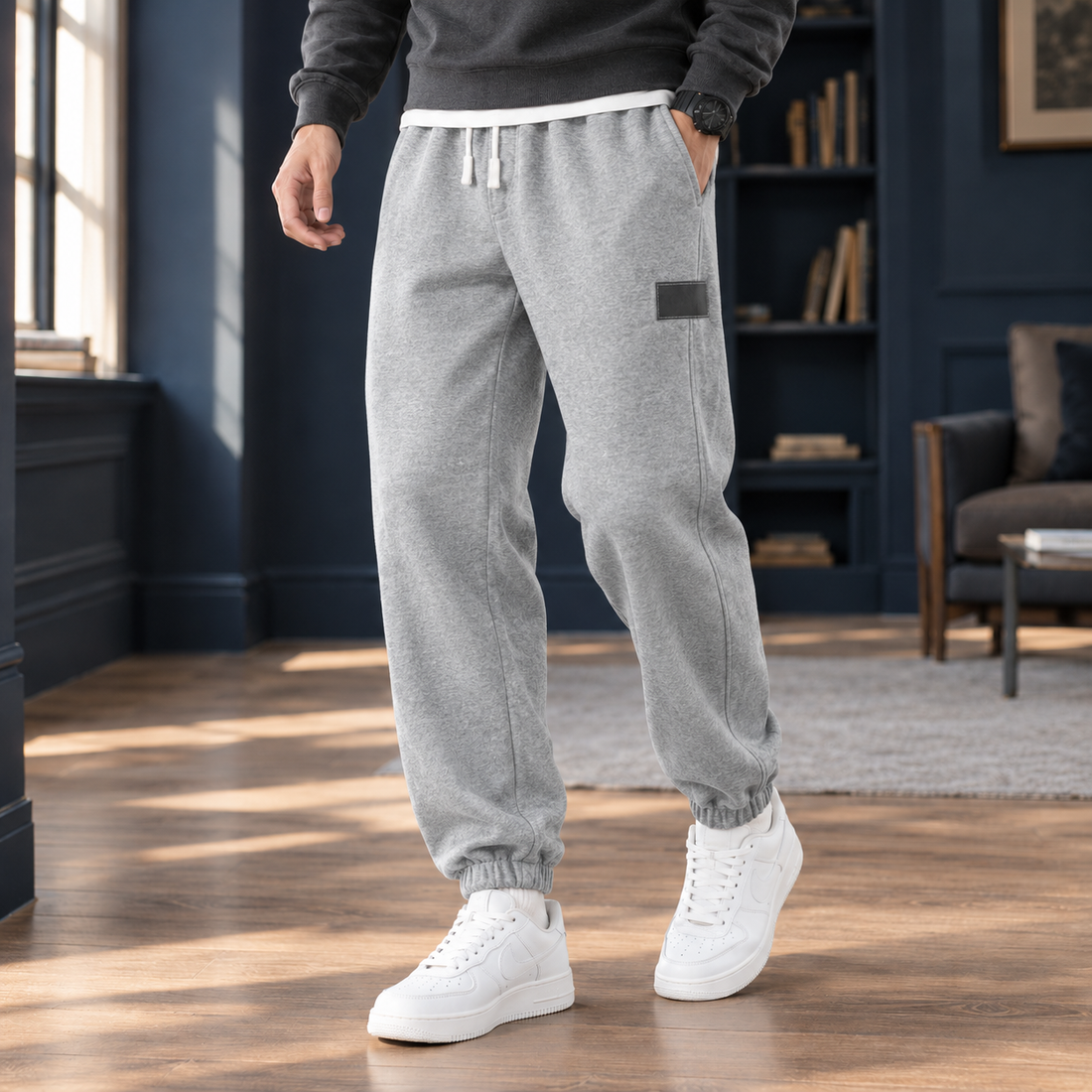 Griffin Relaxed Joggers - Gray