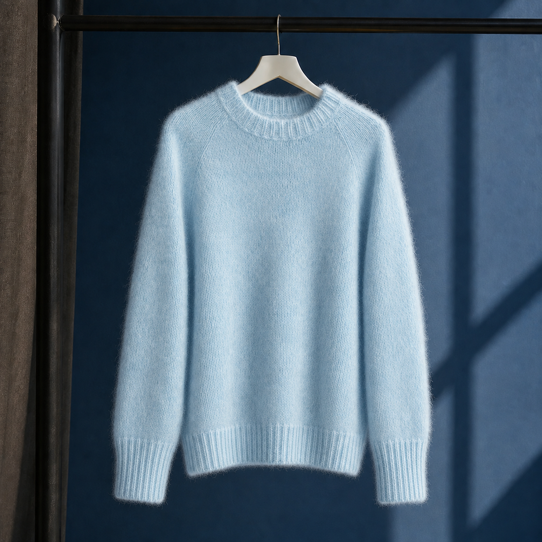 Renata Brushed Sweater - Dream Blue