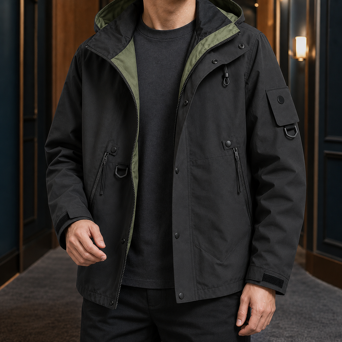 Ross Utility Jacket - Black