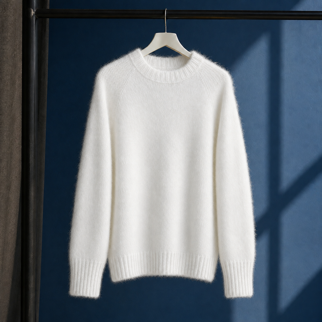 Renata Brushed Sweater - White