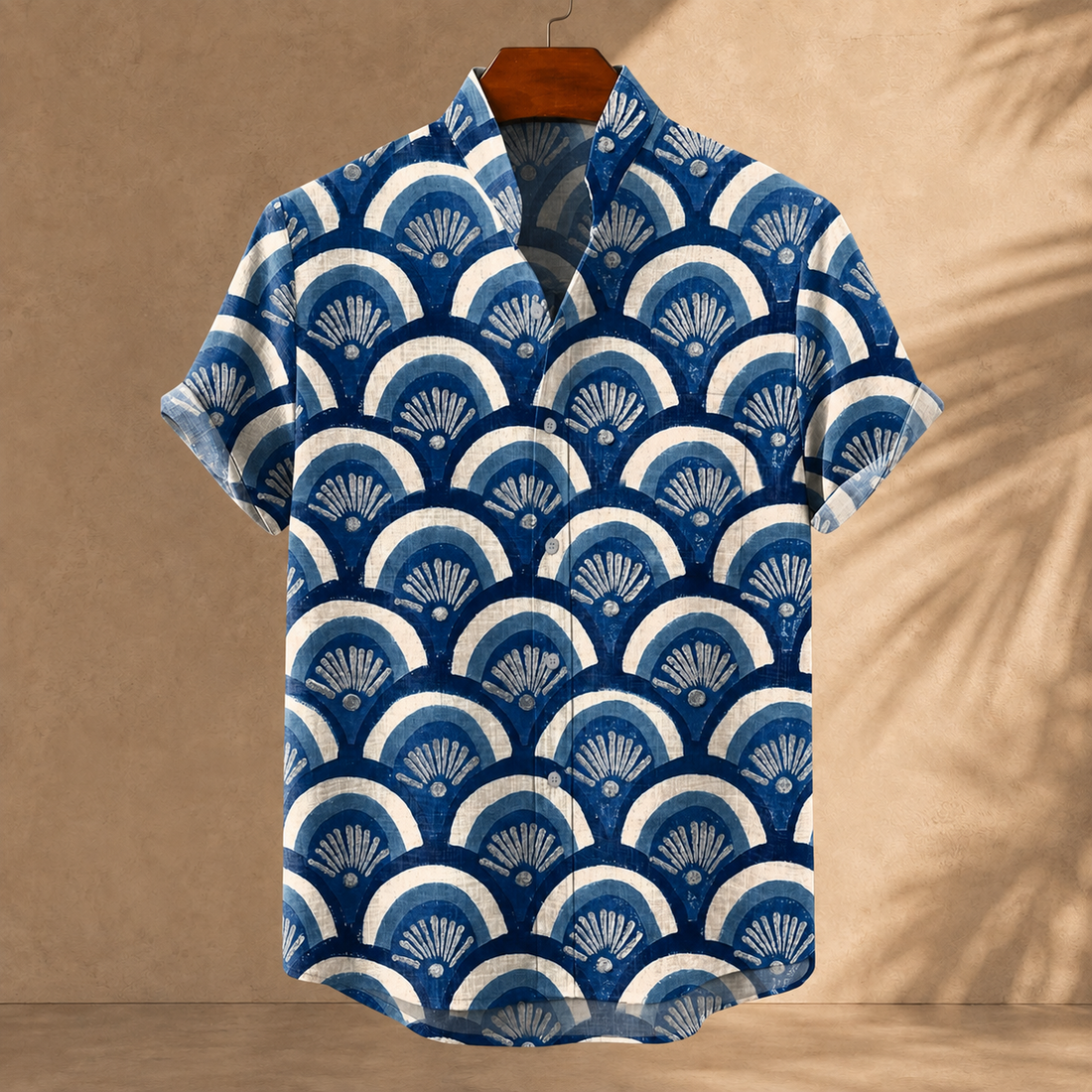 Ernest Artistic Shirt - Blue