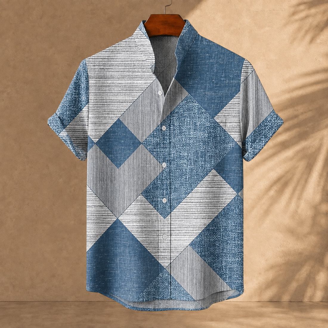 Ernest Artistic Shirt - Sky Blue