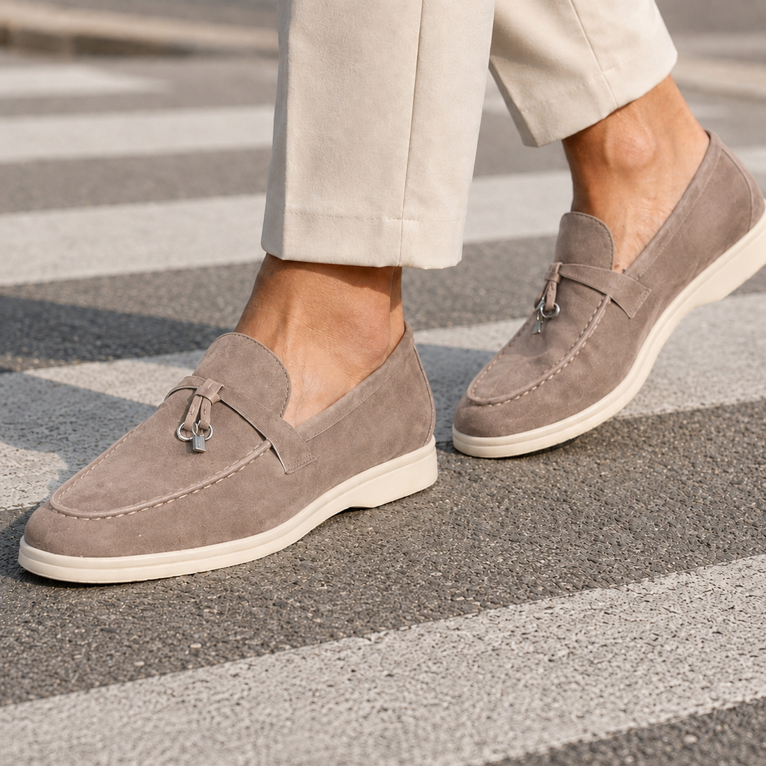Santoro Slip-On Loafers - Feet