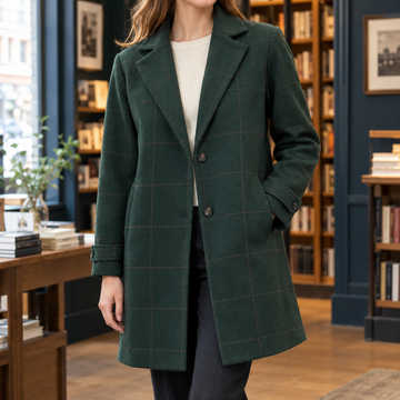 Victoria Plaid Coat