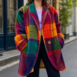 Colette Plaid Jacket - Multi Color