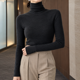 Arabelle Turtleneck Sweater - Black