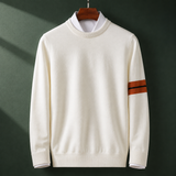 Valentin Crew Neck Sweater - White