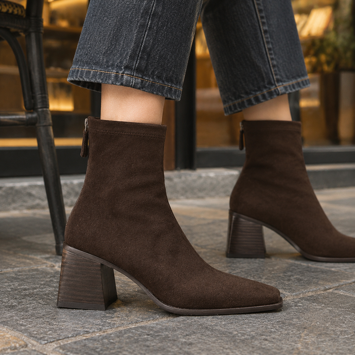 Pescara Block Heel Boots