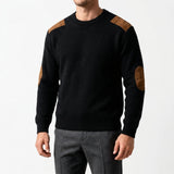 Laurent Heritage Sweater - Black