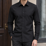 Brannock Wool Shirt - Black