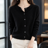 Eva Wool Cardigan - Black