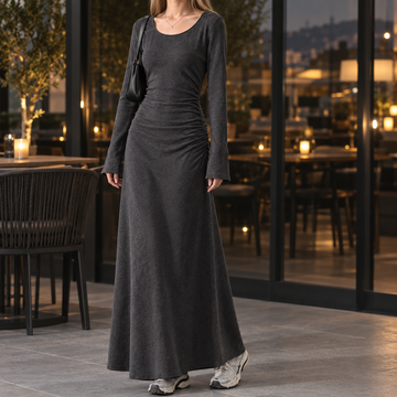 Abigail Ruched Maxi Dress