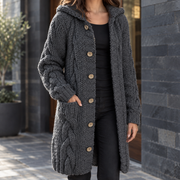 Valerie Cable Knit Cardigan