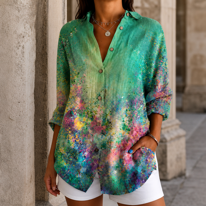 Esme Abstract Blouse