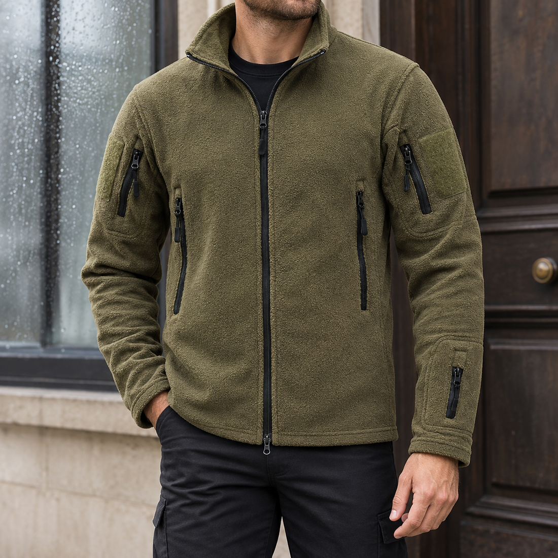 Barnabas Tactical Jacket - Army Green