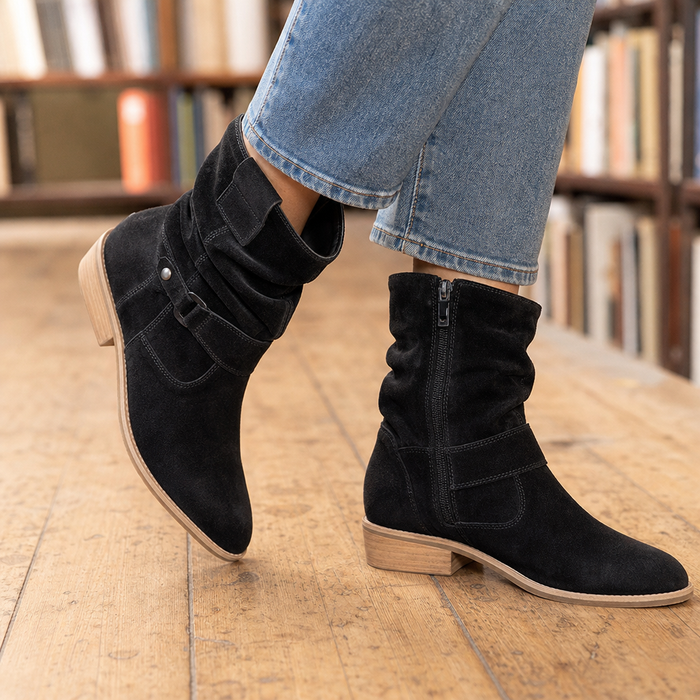 Genova Western Ankle Boots