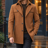 Nash Cashmere Coat - Camel