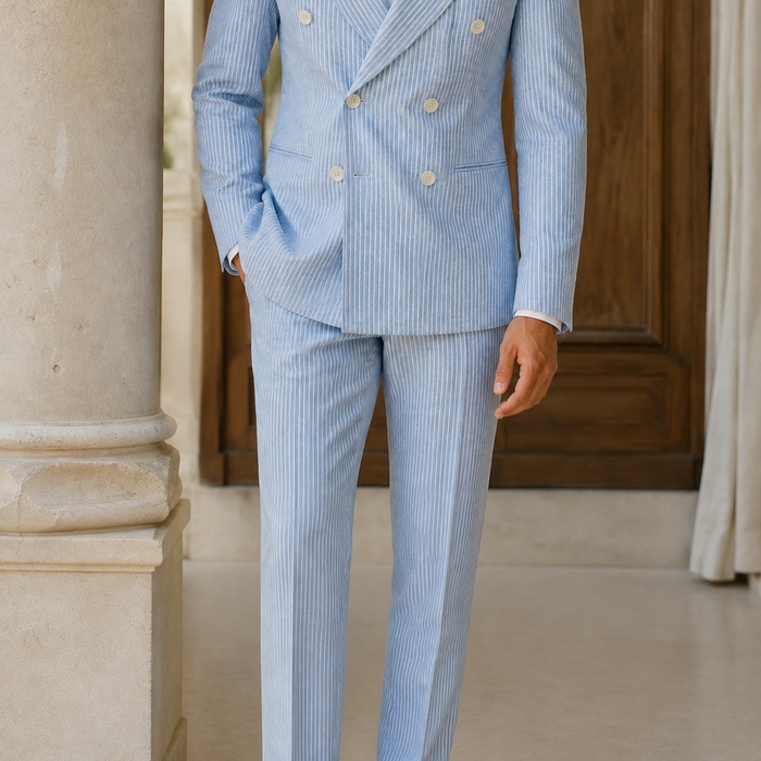 Quentin Pinstripe Suit