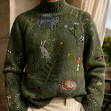Helena Turtleneck Sweater - Green