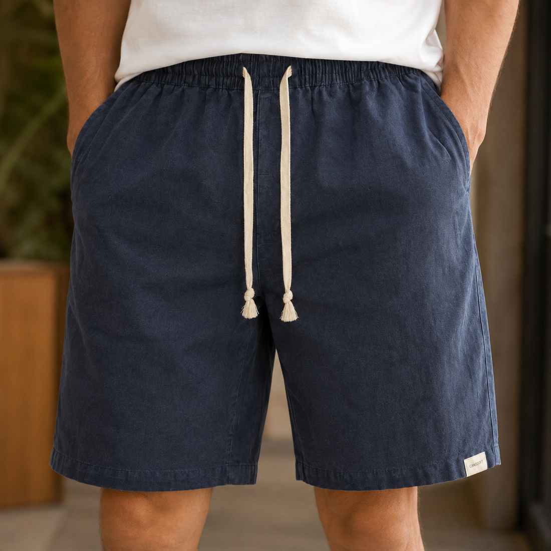 Francis Relaxed Shorts - Tiefblau