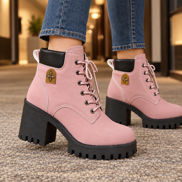 Ferraro Chunky Heel Boots