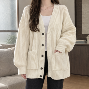 Keira Ribbed Cardigan
