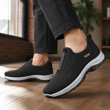 Cardini Slip-On Sneakers - Midnight Black