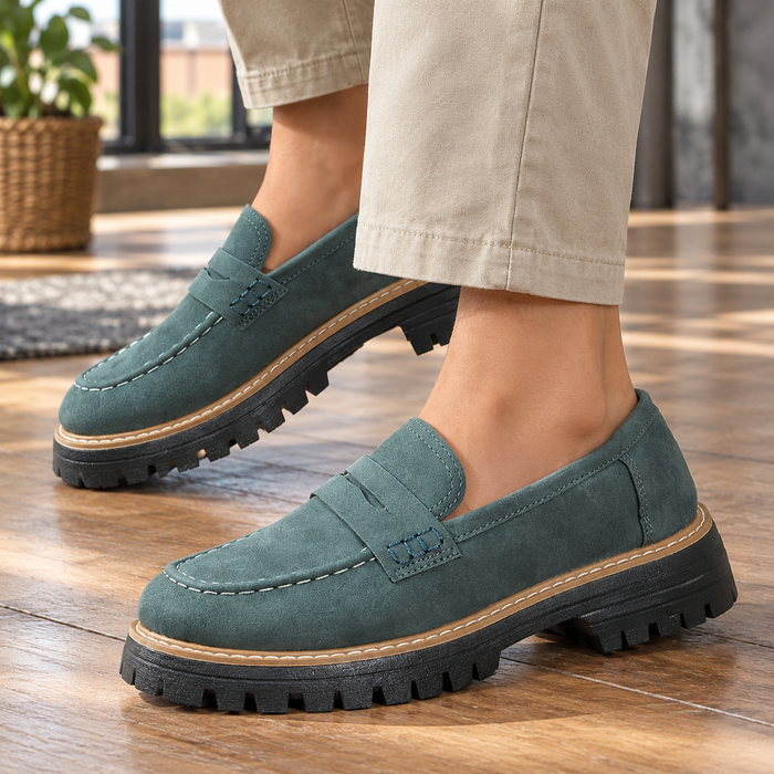 Ferretti Lug Sole Loafers