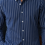 Lucas Striped Shirt - Lead Product Detail