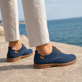 Romano Suede Derby Shoes - Lead Alternate View