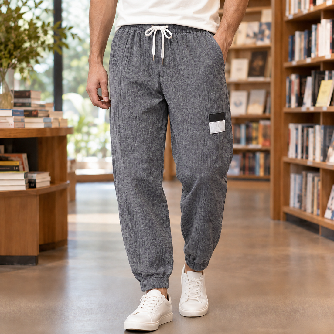 Andrew Tapered Pants - Lead Product Detail