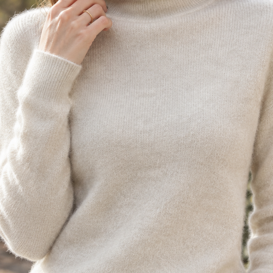 Claudia Turtleneck Sweater - Lead Product Detail