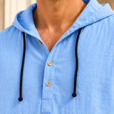James Hooded Shirt - Lead Product Detail